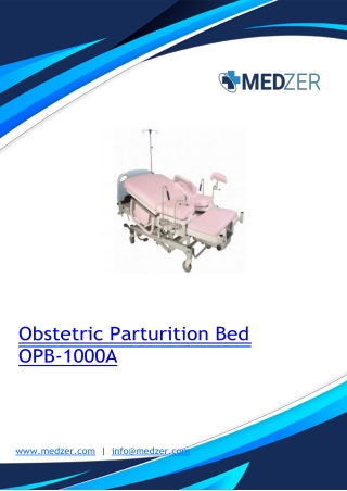 Obstetric Parturition Bed OPB-1000A