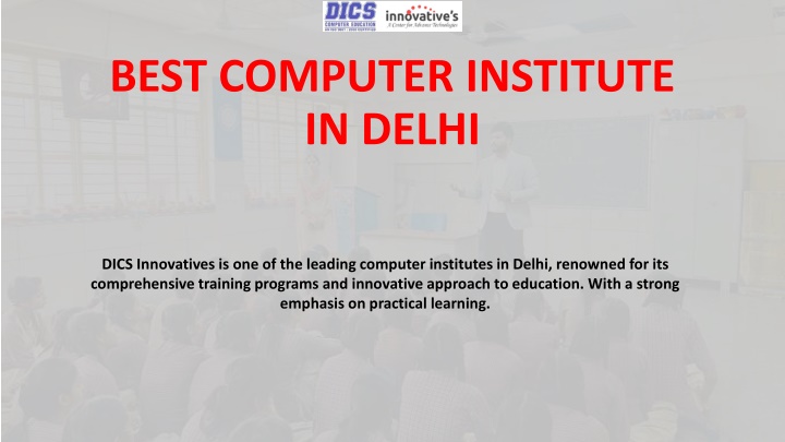 best computer institute in delhi