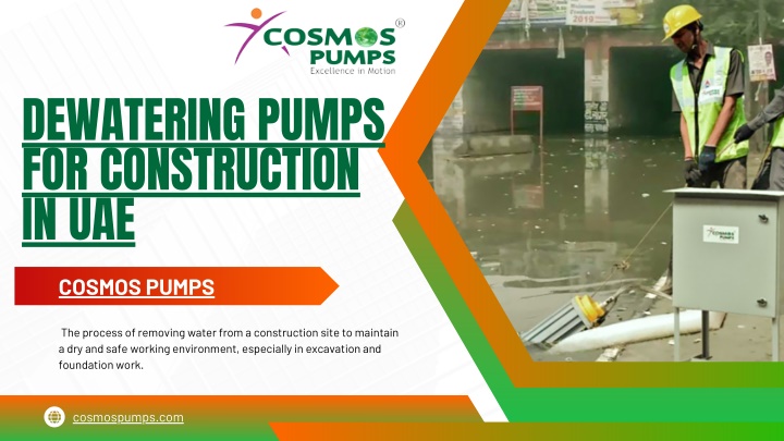 dewatering pumps for construction in uae