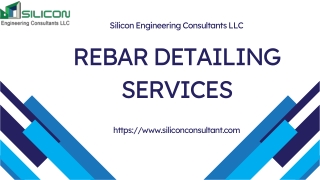 Rebar Detailing Services by Silicon Consultants LLC