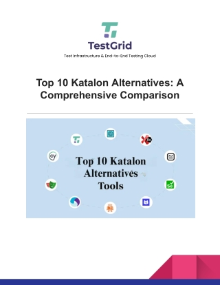 test infrastructure end to end testing cloud