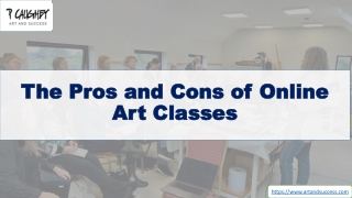 The Pros and Cons of Online Art Classes