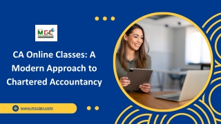 ca online classes a modern approach to chartered