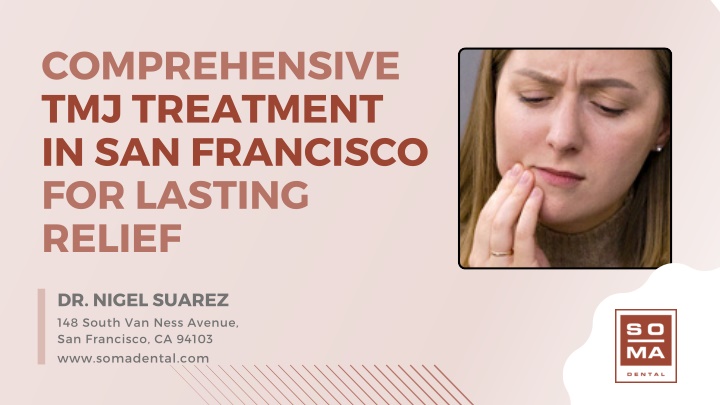 comprehensive tmj treatment in san francisco