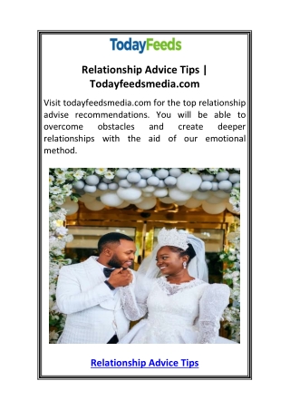 relationship advice tips todayfeedsmedia com