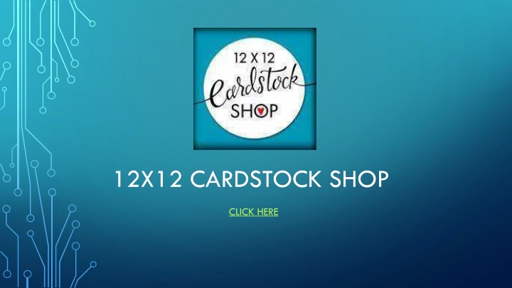 12x12 cardstock shop