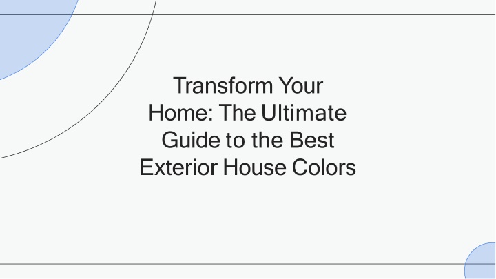 t r a n s for m y ou r home the ultimate guide