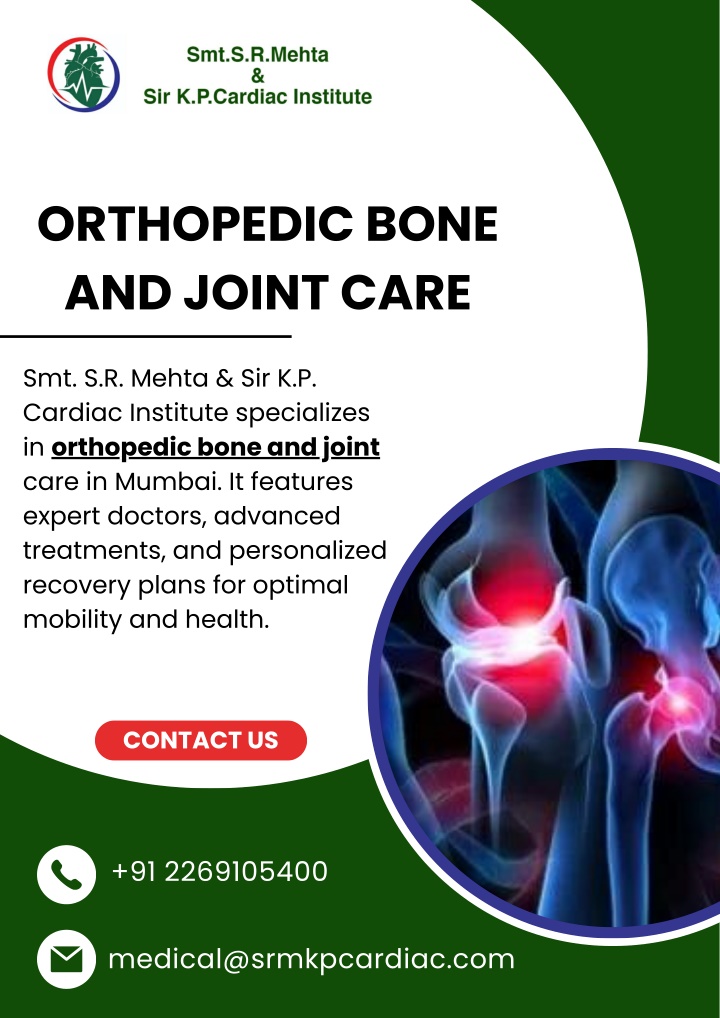 orthopedic bone and joint care