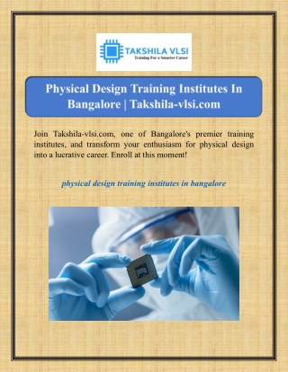 join takshila vlsi com one of bangalore s premier