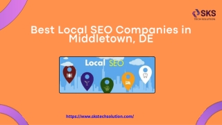 Best Local SEO Companies in Middletown, DE