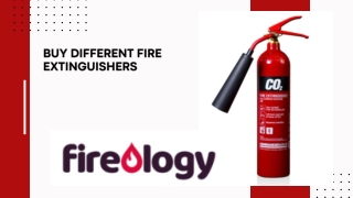 Buy Different Fire Extinguishers