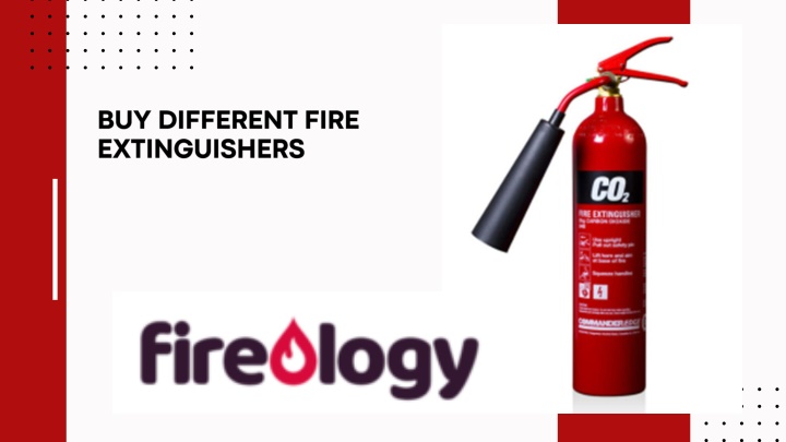 buy different fire extinguishers