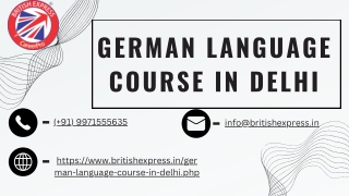 german language course in delhi