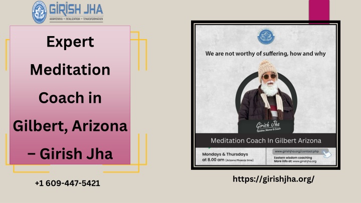 expert meditation coach in gilbert arizona girish