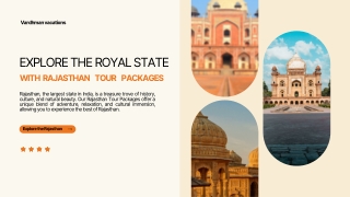 Rajasthan Tour Packages: Unforgettable Adventures