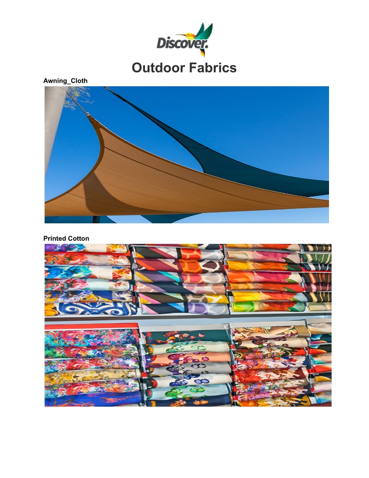 outdoor fabrics