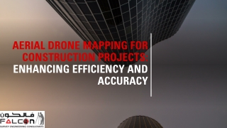 Aerial Drone Mapping for Construction Projects Enhancing Efficiency and Accuracy