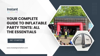 Your Essential Guide to Inflatable Party Tents For Events