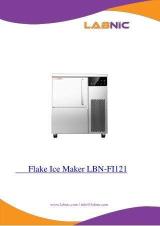 flake ice maker lbn fi121