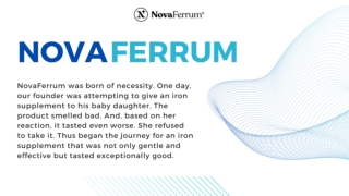 Chewable Iron Tablets For Kids and Adults at NovaFerrum