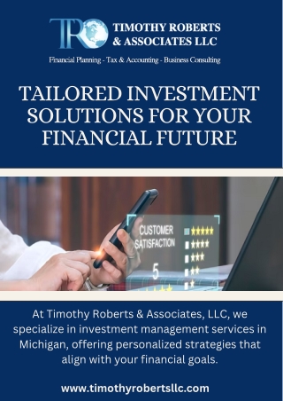 Tailored Investment Solutions for Your Financial Future