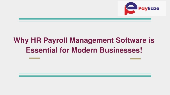 why hr payroll management software is essential for modern businesses