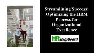 streamlining success optimizing the hrm process