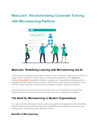 maxlearn revolutionizing corporate training