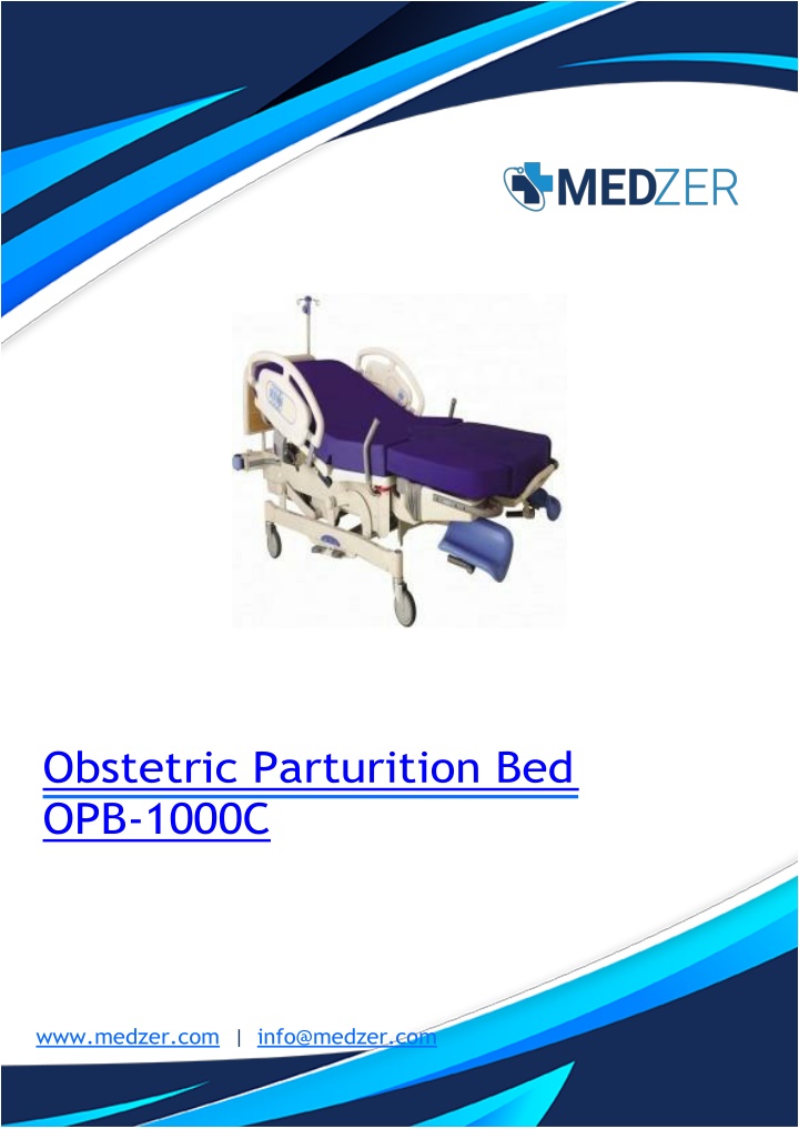 obstetric parturition bed opb 1000c