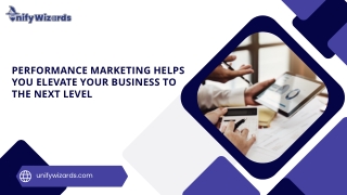 performance marketing helps you elevate your