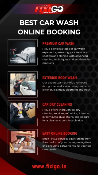 Best Car Wash Online Booking