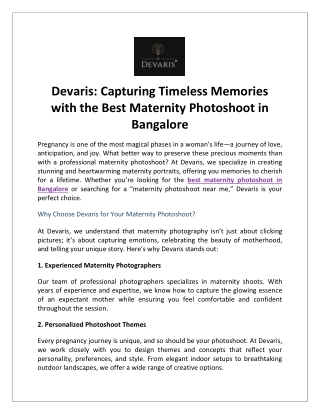 devaris capturing timeless memories with the best