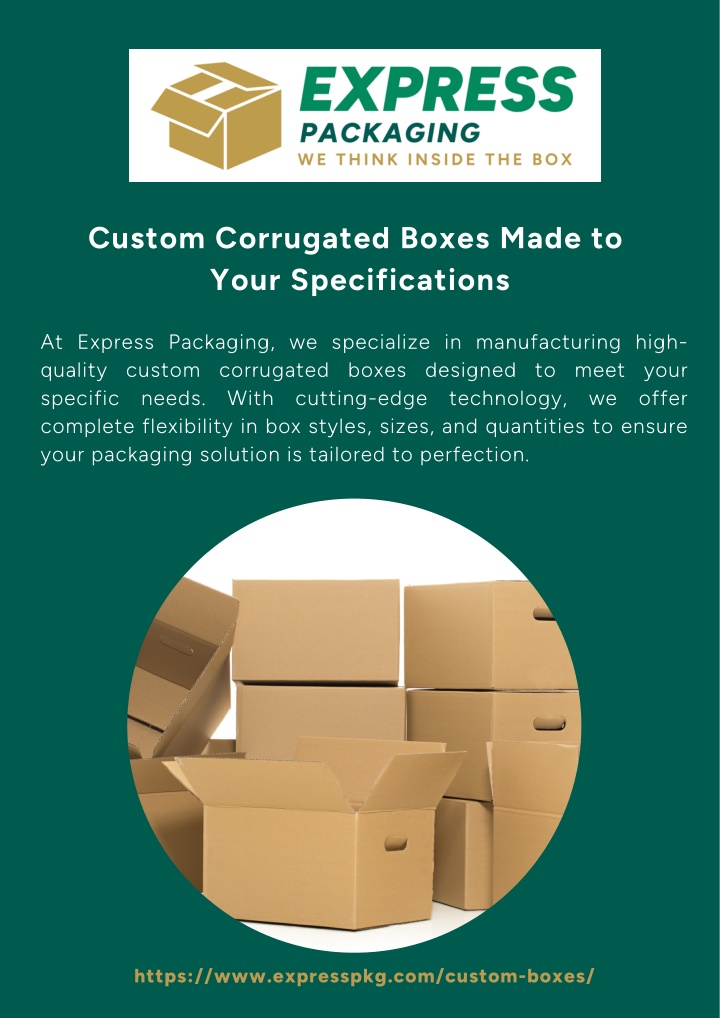 custom corrugated boxes made to your