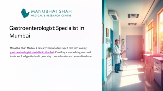 Gastroenterologist Specialist in Mumbai