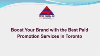 Best Paid Advertising Agency in Toronto