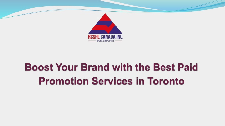 boost your brand with the best paid promotion services in toronto