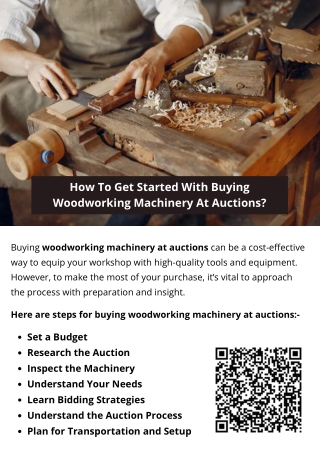 how to get started with buying woodworking