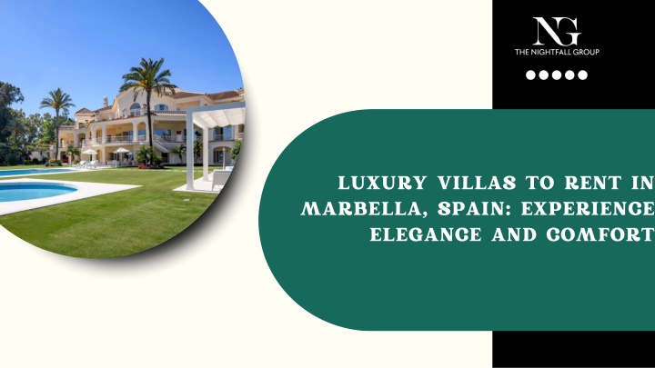 luxury villas to rent in marbella spain