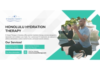 Honolulu Hydration Therapy