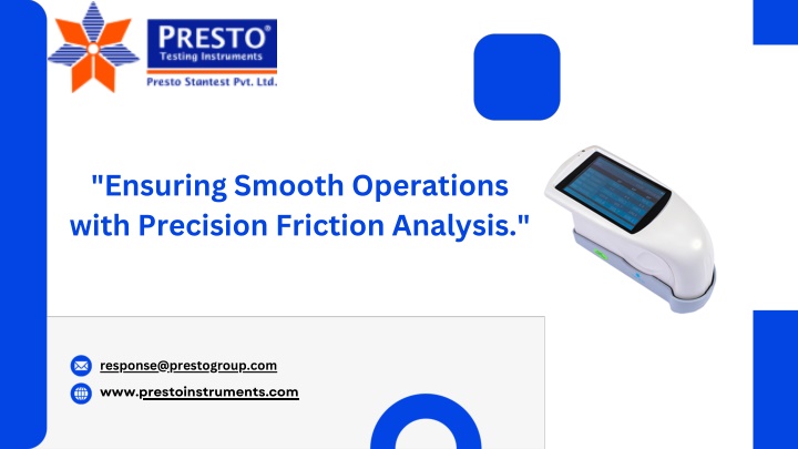 ensuring smooth operations with precision