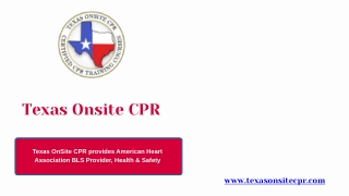 texas onsite cpr