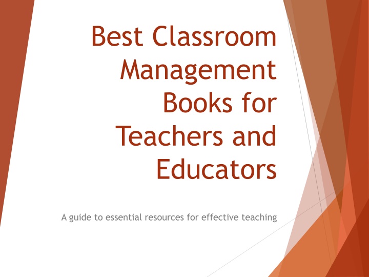 best classroom management books for teachers and educators