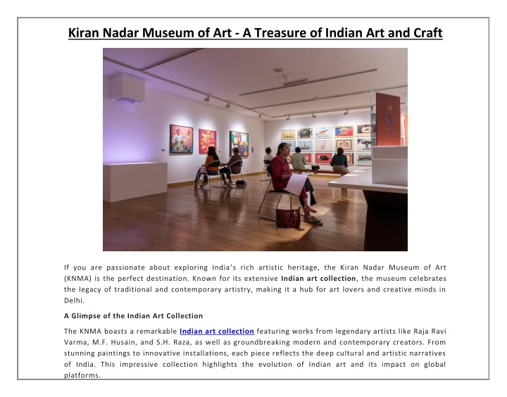 kiran nadar museum of art a treasure of indian