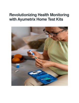 revolutionizing health monitoring with ayumetrix