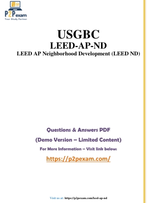 usgbc leed ap nd