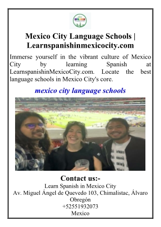 mexico city language schools
