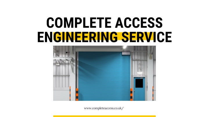 complete access engineering service