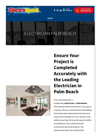 Electrician Palm Beach