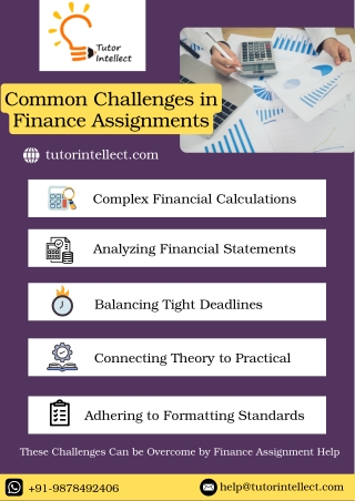 common challenges in finance assignments