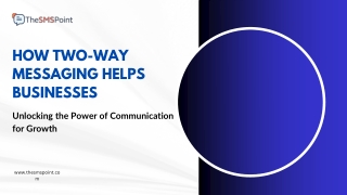 How Two-Way Messaging Helps Businesses